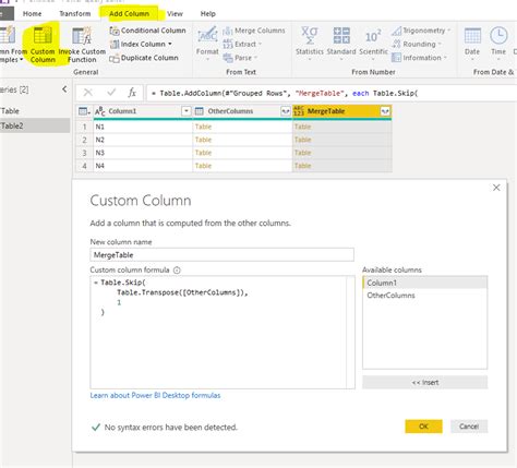 Merge action in Power Query is a way to have two tables with one or more joining fields to match their records and create a flattened table. . Power bi merge duplicate rows